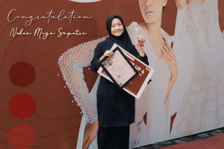 Tata Busana SMK Brantas Karangkates Sumberpucung Siswanya Bisa Berkiprah di Malang Festival Week