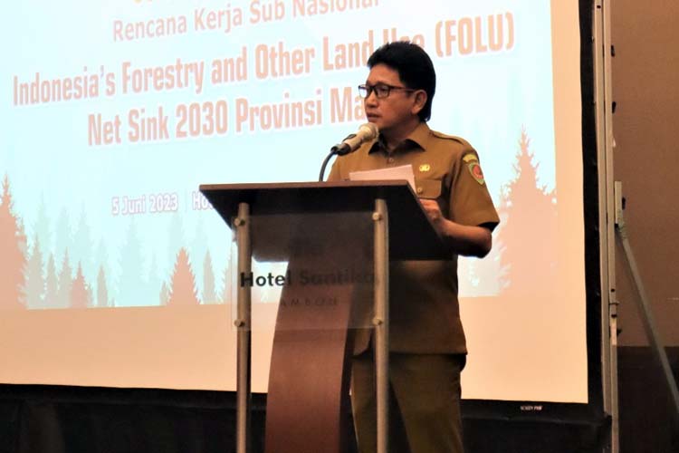 Pemprov Maluku Komitmen Dukung Indonesia’s FOLU Net Sink 2030