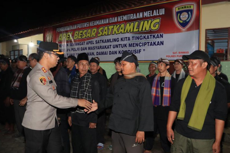 Polres Purbalingga Gelar Lomba Satkamling