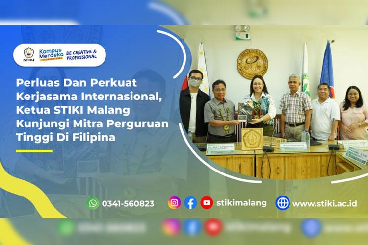 Perluas dan Perkuat Kerjasama Internasional, Ketua STIKI Malang Kunjungi Mitra Perguruan Tinggi di Filipina