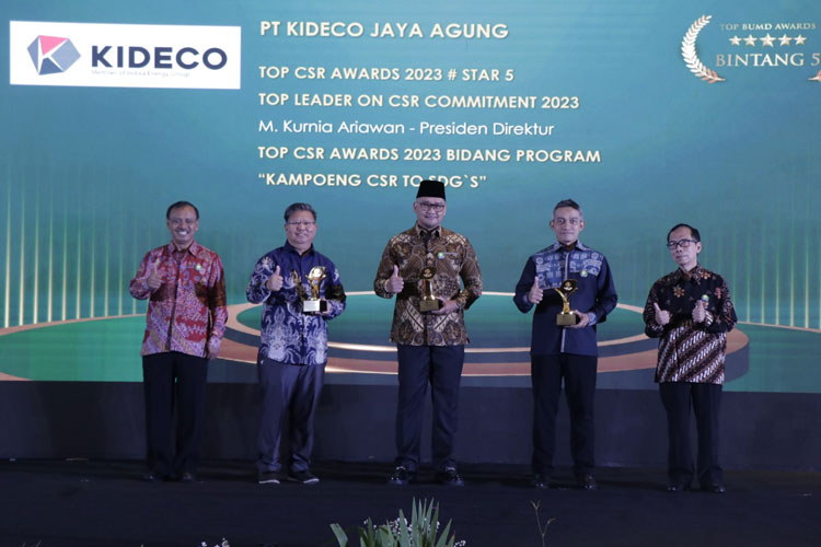 Top CSR Awards 2023 yang dilangsungkan di hari Rabu, 7 Juni 2023 di Hotel Rafless Jakarta. (FOTO: Moh Ramli/TIMES Indonesia)