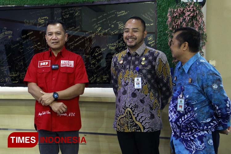 Dirjen HAM, Dr. Dhahana Putra, Bc.IP,S.H,M.Si saat meninjau Ruang Ramah HAM di Kantor Imigrasi Kelas I TPI Malang. (Foto: Humas Imigrasi Malang for TIMES Indonesia)