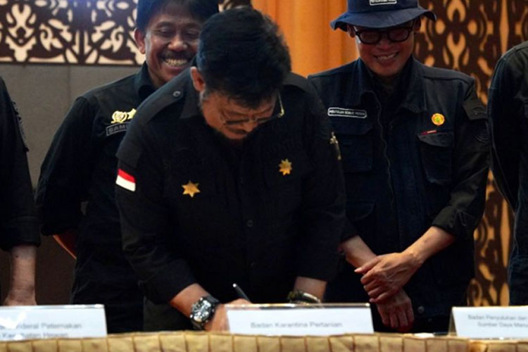 Kementan dan KTNA Jalin Komitmen Antisipasi Perubahan Iklim dan Krisis Pangan Global