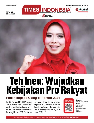 Edisi Minggu, 11 Juni 2023: E-Koran, Bacaan Positif Masyarakat 5.0