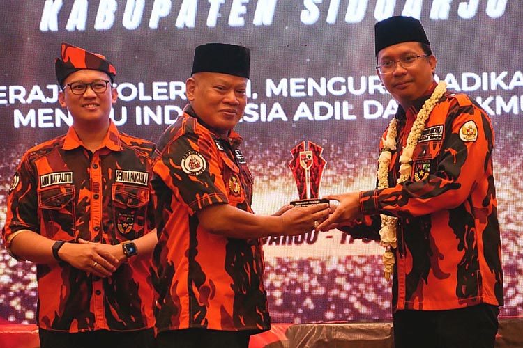 Gus Muhdlor Apresiasi Kontribusi Positif Pemuda Pancasila Sidoarjo