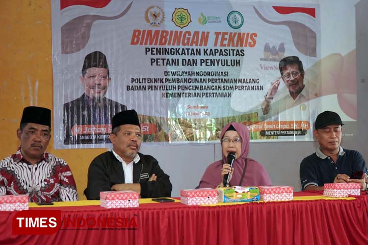 Polbangtan Malang Gelar Bimtek Kendalikan Hama Tanaman Hortikultura di Sumbawa