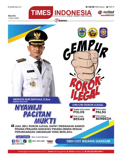 Edisi Selasa, 13 Juni 2023: E-Koran, Bacaan Positif Masyarakat 5.0