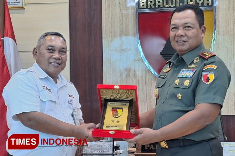 Pangdam Brawijaya Siap Sinergi dengan PT KAI Daop 8 Surabaya