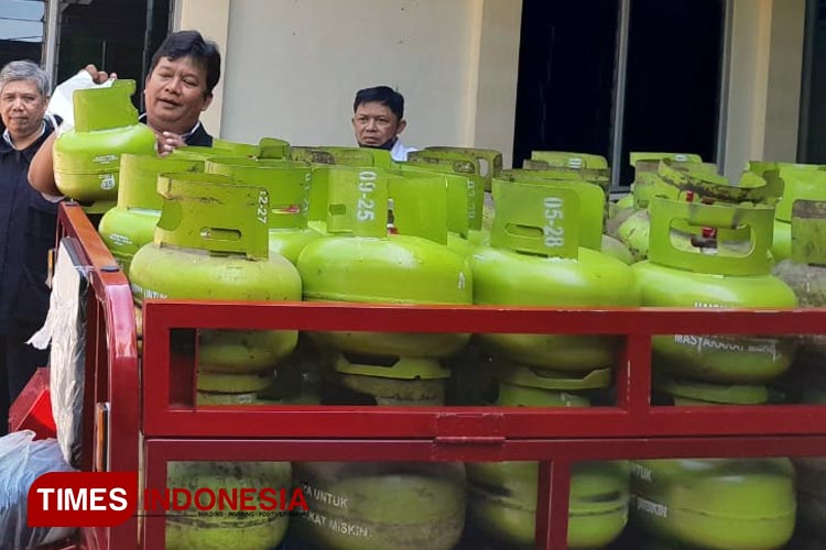 Sidak ke Pangkalan LPG 3Kg, Ini Temuan Disperdagin Kota Kediri 