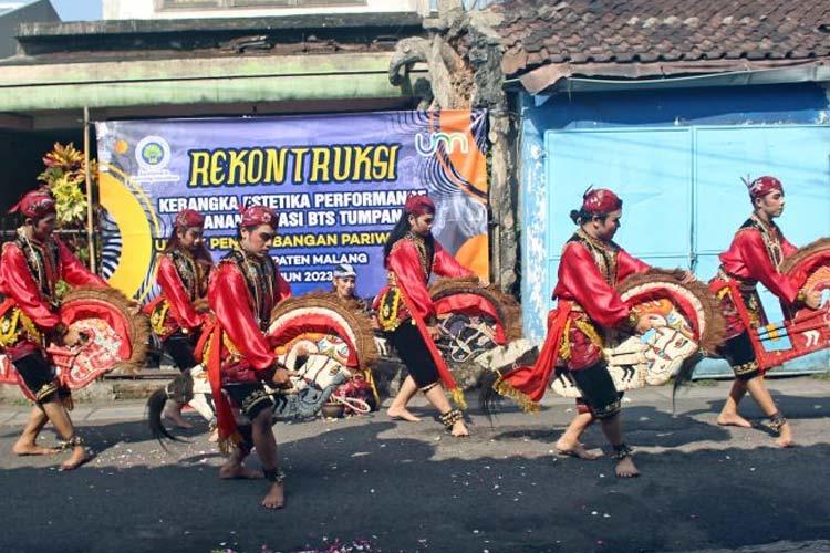 Kembangkan Pariwisata, UM Rekontruksi Kesenian Jaranan BTS