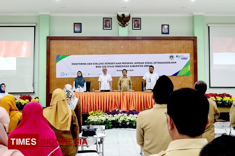 Baru 2.235 Guru Honorer Gresik Terdaftar BPJS Ketenagakerjaan