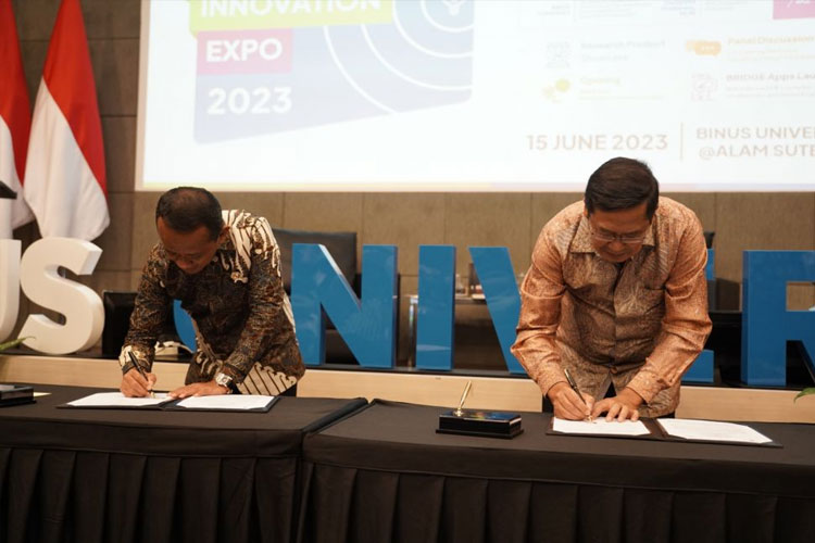 Dukung Percepatan Ekonomi Nasional, BINUS University MoU dengan Kementerian Investasi/BKPM