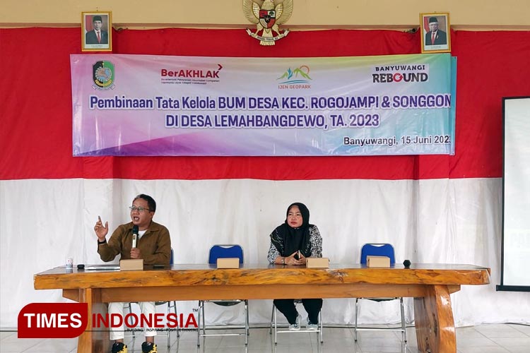 DPMD Kabupaten Banyuwangi Berikan Pembinaan Tata Kelola BumDes