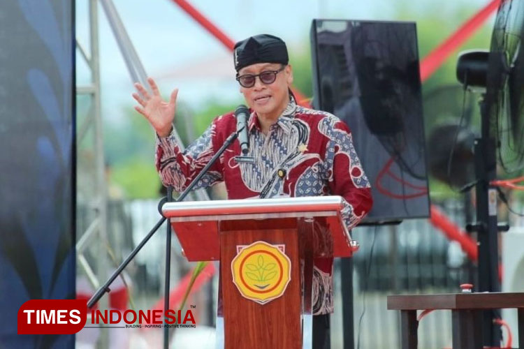 Kepala BPPSDMP, Dedi Nursyamsi, saat penutupan PENAS XVI. (FOTO: AJP TIMES Indonesia)