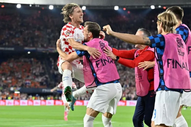 Luca Modric Bawa Kroasia ke Final UEFA Nations League 