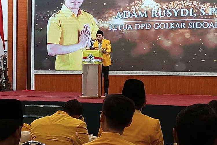 Coattail Effect Adam Rusydi di Pileg Sidoarjo, Tarik Politisi Muda Gabung Golkar