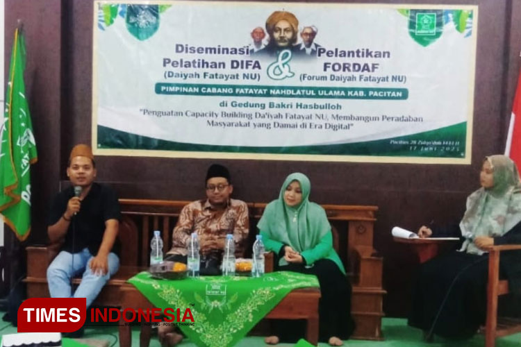 Fatayat NU Cabang Pacitan Menggelar Diseminasi Pelatihan Difa di Era Digital