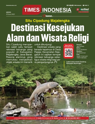 Edisi Senin, 19 Juni 2023: E-Koran, Bacaan Positif Masyarakat 5.0