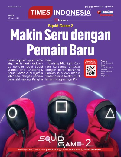Edisi Senin, 19 Juni 2023: E-Koran, Bacaan Positif Masyarakat 5.0