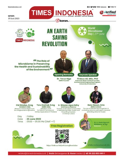 Edisi Senin, 19 Juni 2023: E-Koran, Bacaan Positif Masyarakat 5.0