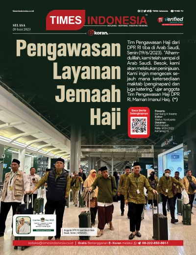 	Edisi Selasa, 20 Juni 2023: E-Koran, Bacaan Positif Masyarakat 5.0
