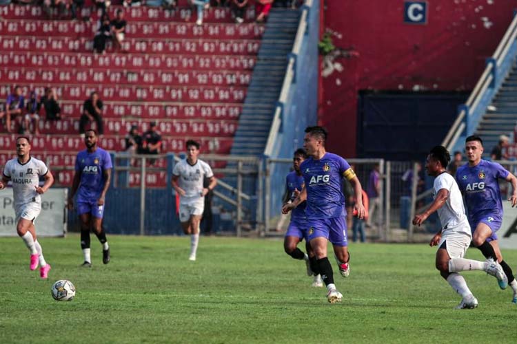 Laga ujicoba Persik Kediri vs Madura United (Foto : dok Persik) 