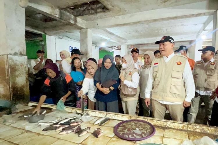 BHS Prihatin Kondisi Pasar Wadungasri, Minta Pemkab Penuhi Janji Revitalisasi
