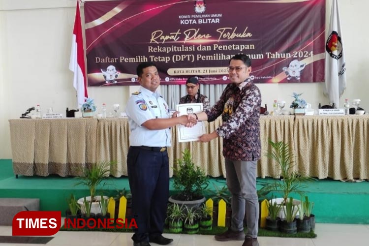 DPT Pemilu 2024 Kota Blitar Bertambah 5.000 Lebih Pemilih