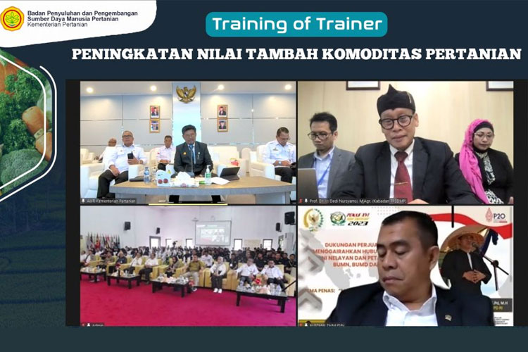 Tingkatkan Kompetensi SDM, Kementan Perkuat Peningkatan Nilai Tambah Komoditas Pertanian