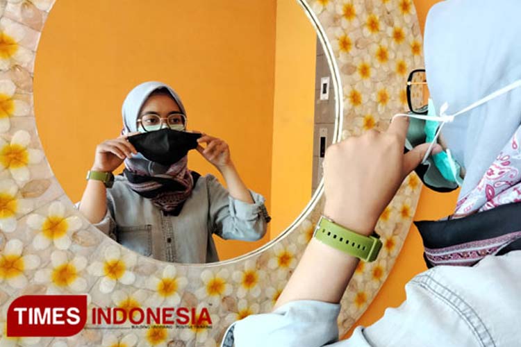 Masker adalah hal utama yang wajib digunakan saat beraktivitas di luar rumah selama pandemi COVID-19 (Foto: Dokumen TIMES Indonesia)