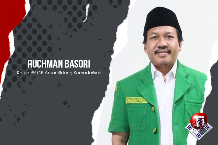 Ruchman Basori, Ketua Pimpinan Pusat Gerakan Pemuda Ansor Bidang Kaderisasi.