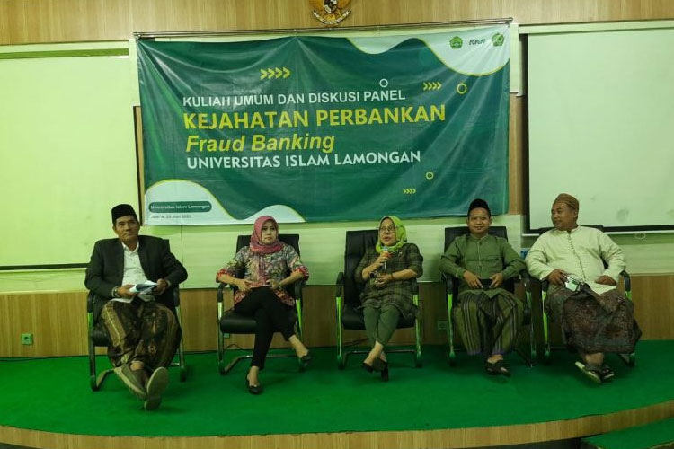 Prihatin Fraud Banking, Prodi Magister Manajemen Unisla Laksanakan Kuliah Umum