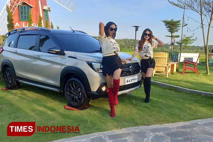 Suzuki XL7 Hybrid Resmi Diperkenalkan di Yogyakarta. (FOTO: Wahyu Metasari/TIMES Indonesia)