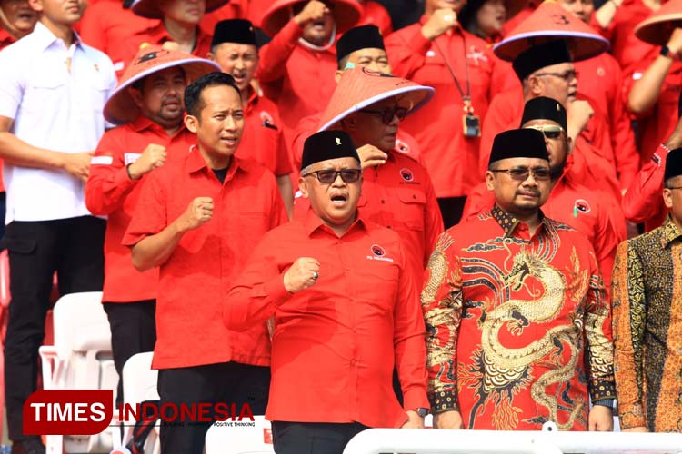 Sekretaris Jenderal (Sekjen) DPP PDIP, Hasto Kristiyanto, (Foto: Tria Adha/TIMES Indonesia)