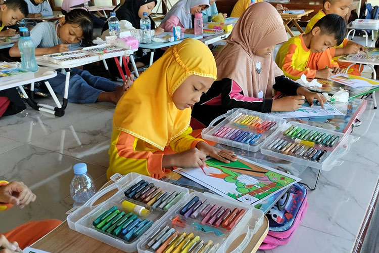 Angkat Potensi Alam Kulon Progo Sisi Selatan, Ndalem Nampan Gelar Lomba Mewarnai