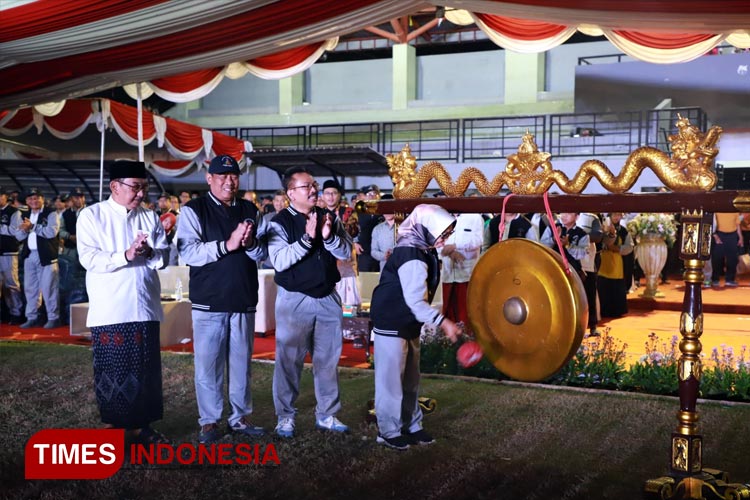 Wow! Begini Kemeriahan Pembukaan Porseni MTs Tingkat Jatim di Jombang