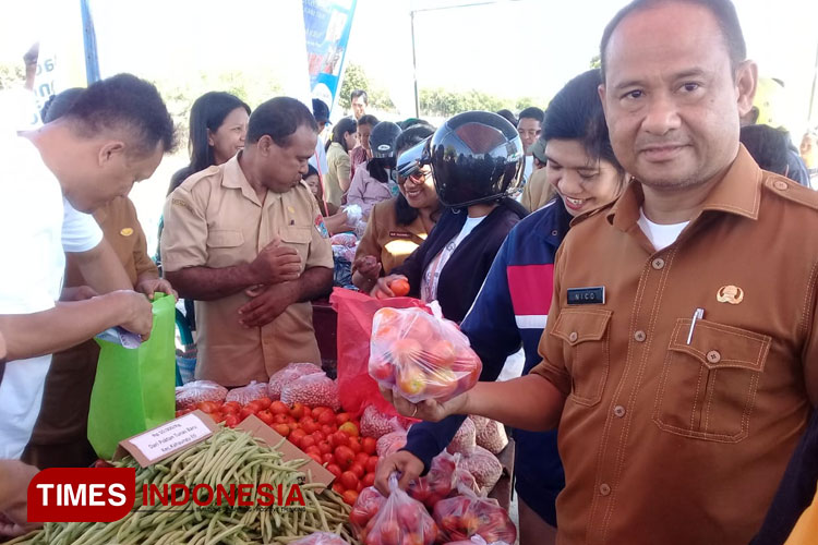 Kendalikan Inflasi Pangan, Bupati dan Distan Sumba Timur Launching GPM