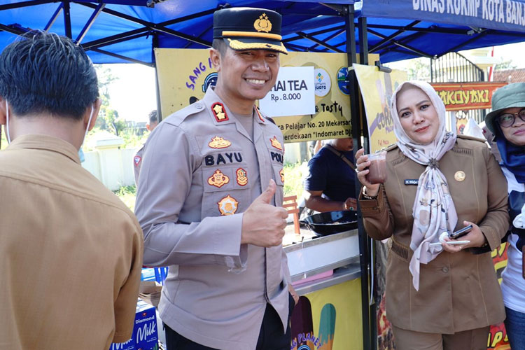 Bazaar UMKM di Peringatan Hari Bhayangkara ke-77