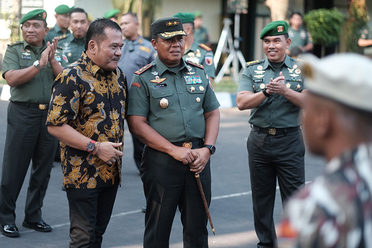 Pangdam V Brawijaya Silaturahmi dengan Waketum FKPPI dan Hubdam V Brawijaya