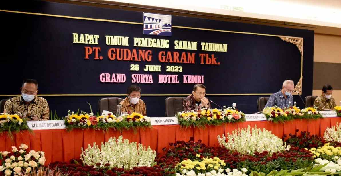 RUPS PT Gudang Garam Tbk di Kediri. (Foto: Humas Gudang Garam for TIMES Indonesia)