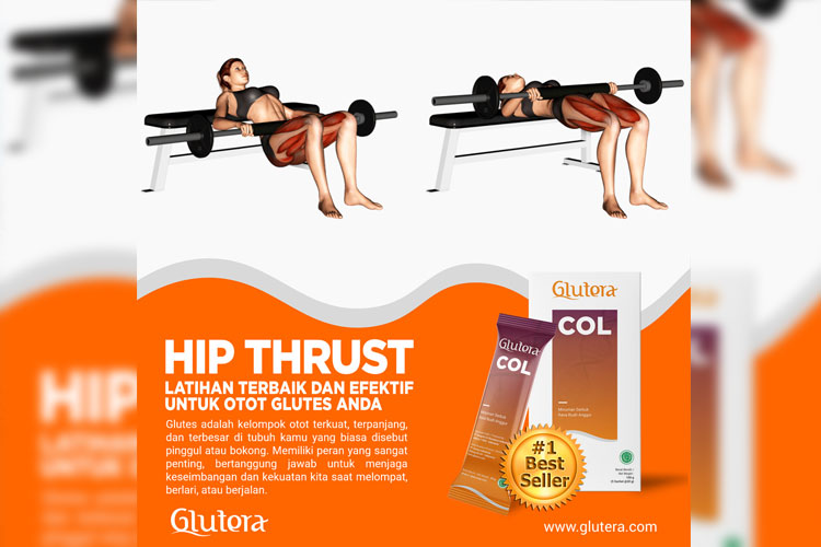 Hip Thrust Latihan Terbaik Untuk Otot Glutes Anda Times Indonesia