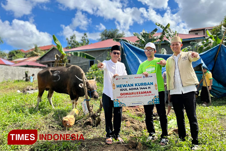 Direktur Keuangan dan Umum Pupuk Kaltim Berkurban di Loktuan