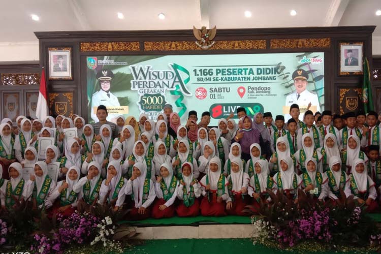 Pemkab Jombang Wisuda 5000 Hafidz Al Quran Juz 30 Times Jatim