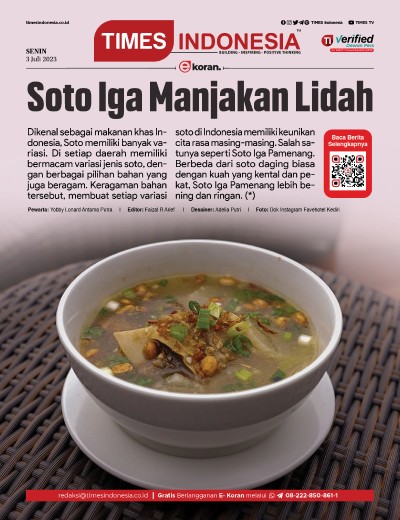 Edisi Senin, 3 Juli 2023: E-Koran, Bacaan Positif Masyarakat 5.0