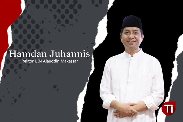 Hamdan Juhannis, Rektor UIN Alauddin Makassar.