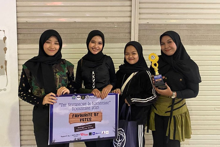 UKM Seni Tari “Melati Sekar langit” Unisma Malang Raih Juara Favorit pada Dance Competition Tingkat Nasional