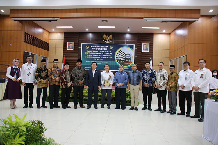 DPD RI Kunjungan Kerja ke BPK RI Perwakilan Sumatera Utara, Ini Catatannya