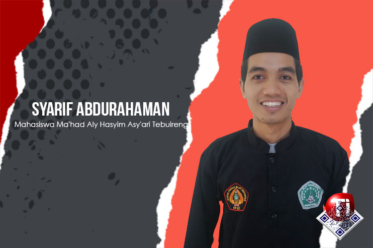 Syarif Abdurahaman, mahasiswa Ma'had Aly Hasyim Asy'ari Tebuireng, Jombang.