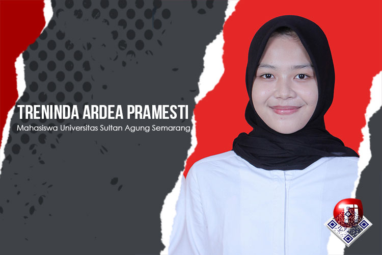 Treninda Ardea Pramesti, Mahasiswa Universitas Sultan Agung Semarang.