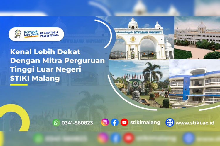 Kenal Lebih Dekat Dengan Mitra Perguruan Tinggi Luar Negeri STIKI Malang